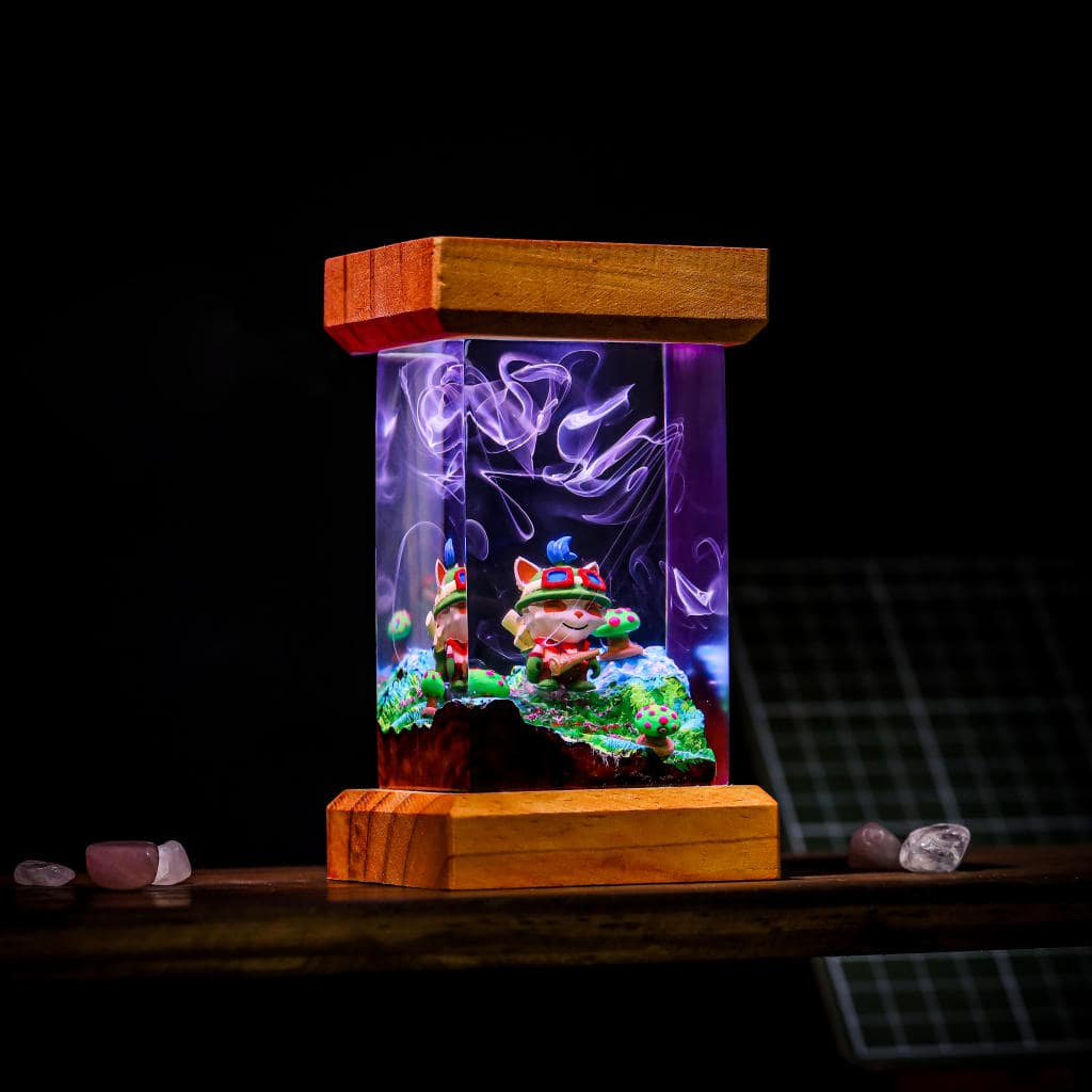 League of Legends Teemo Resin Night Light 6 League of Legends Teemo Resin Night Light