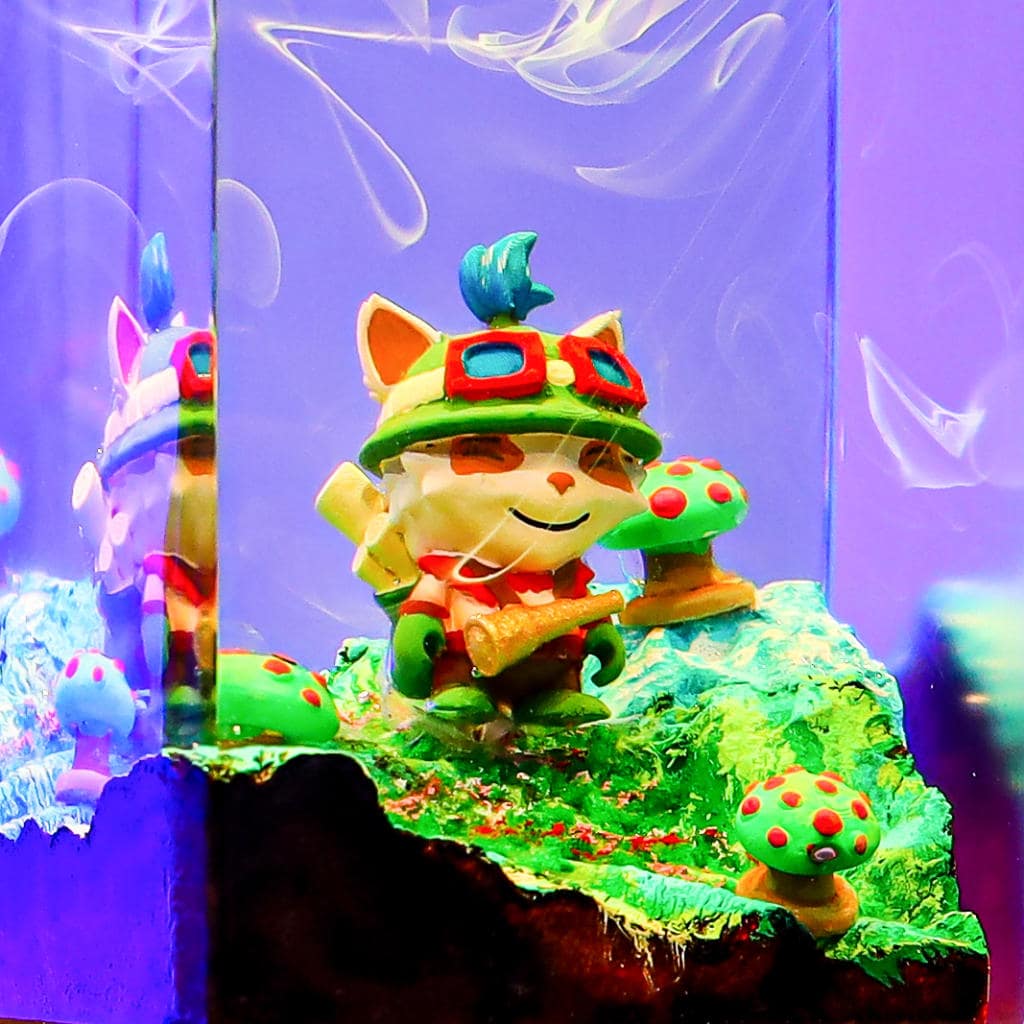 League of Legends Teemo Resin Night Light 3 League of Legends Teemo Resin Night Light