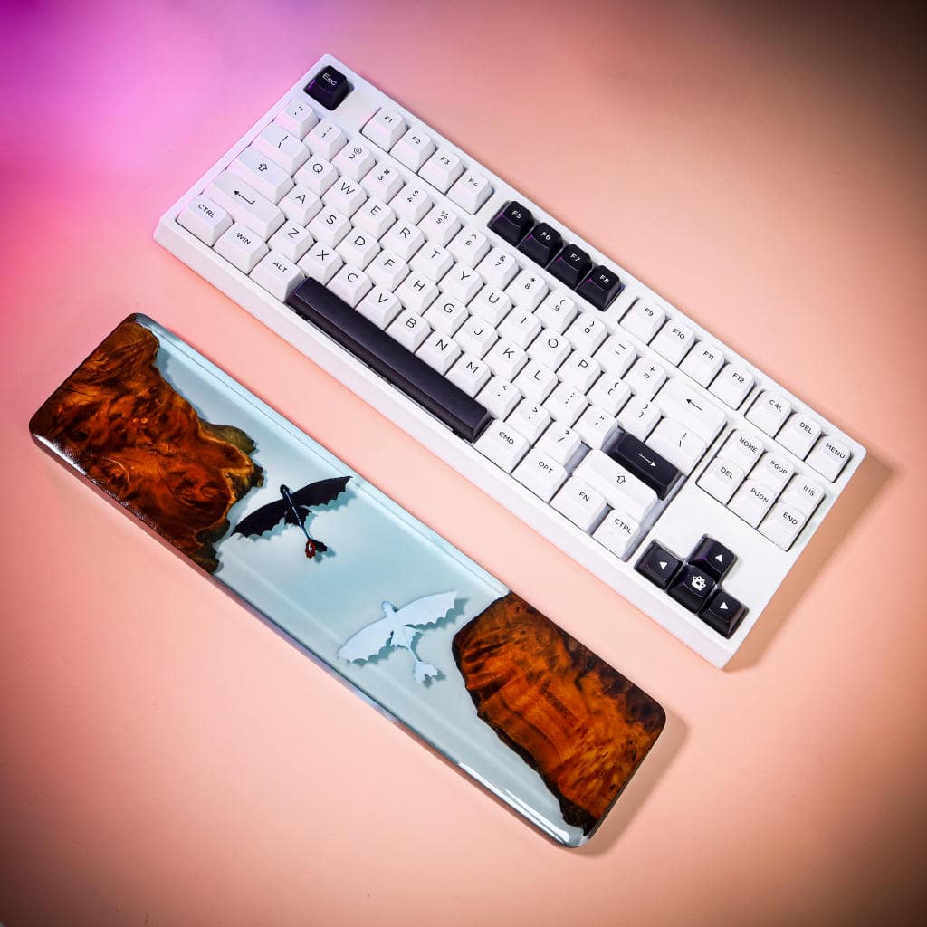 Toothless And Light Fury Resin Wrist Rest Toothless and light fury resin wrist rest