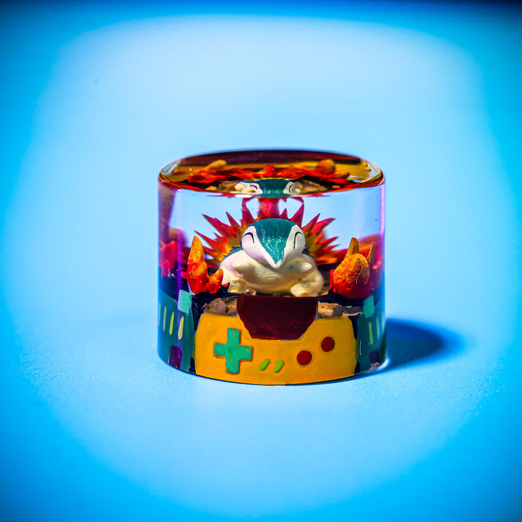 Cyndaquil Pokémon Keyboard Knob 4 Cyndaquil Pokémon Keyboard Knob