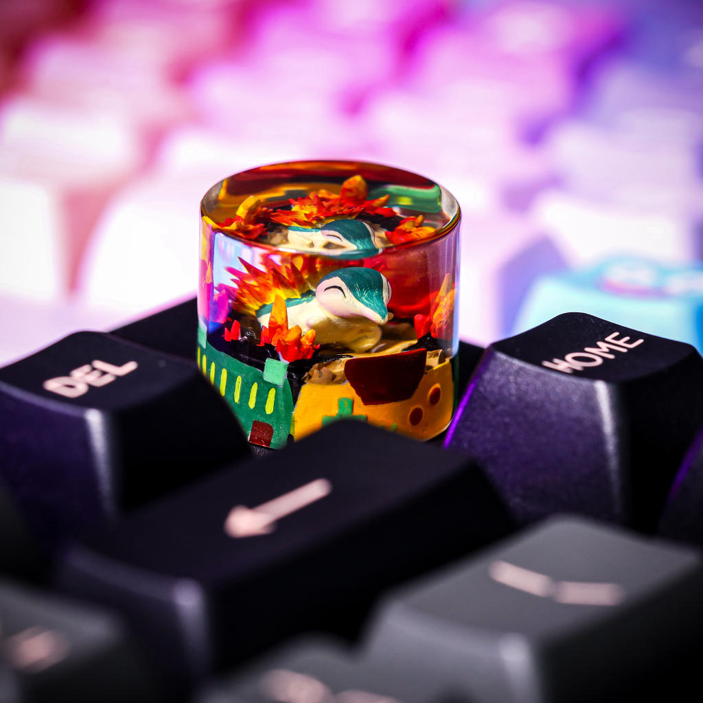 Cyndaquil Pokémon Keyboard Knob 1 Cyndaquil Pokémon Keyboard Knob