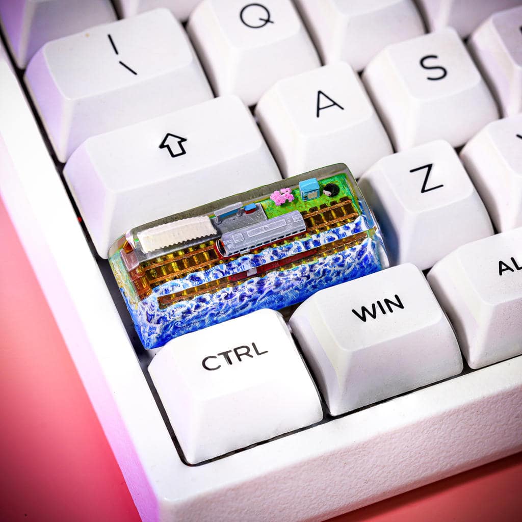その他 Artisan keycap No Face Resin Shift/Enter Keycap - Hirosart