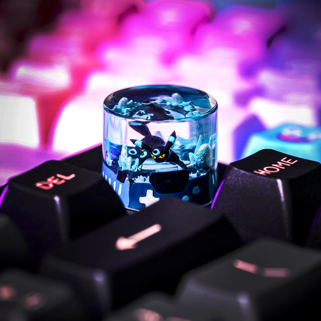 Shiny Umbreon Pokémon Keyboard Knob 8 Shiny Umbreon Pokémon Keyboard Knob