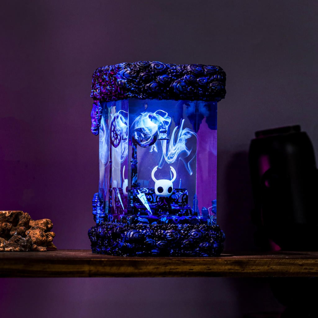 The Knight Hollow Knight Resin Lamp The knight hollow knight resin lamp