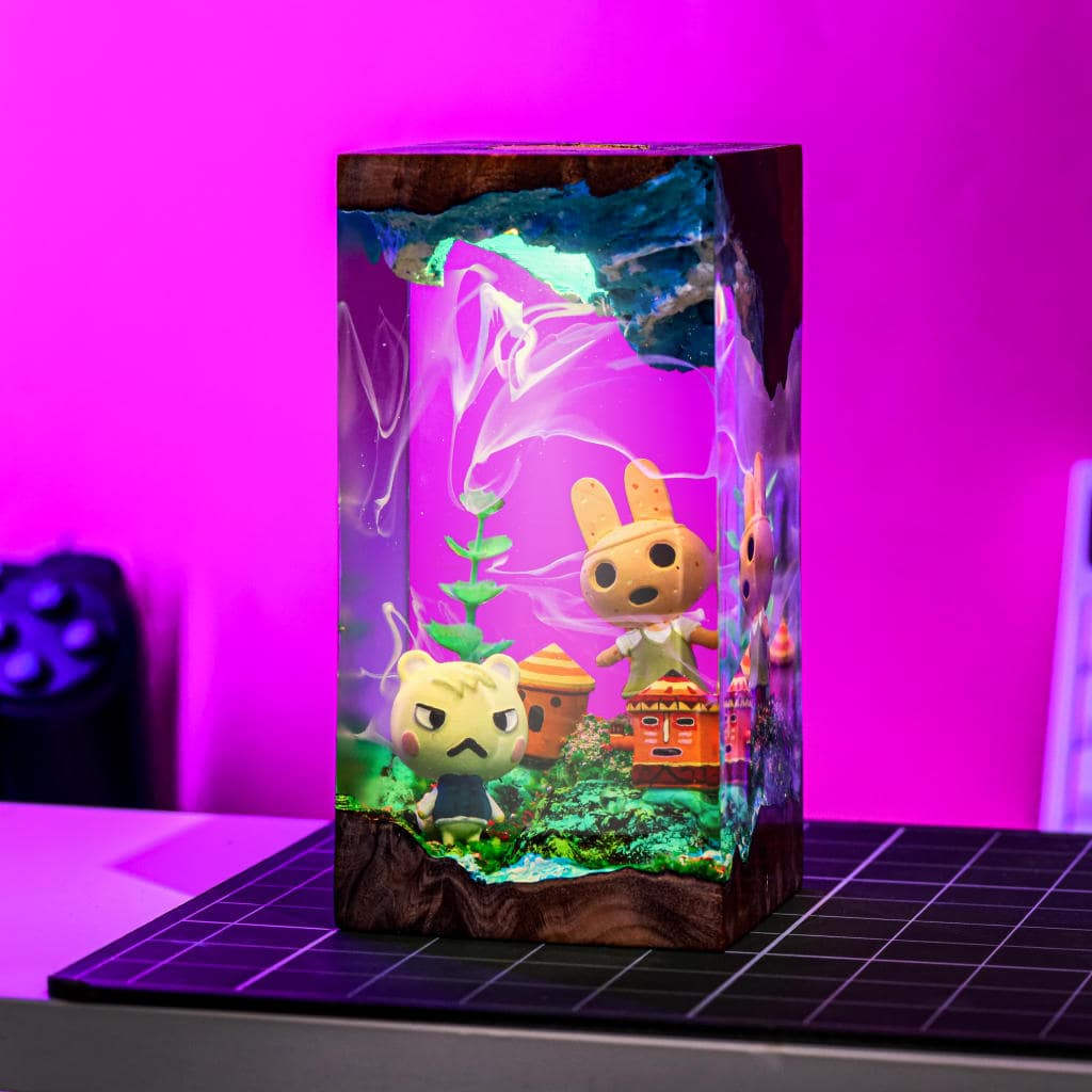Custom Animal Crossing Resin Night Light 11 Custom Animal Crossing Resin Night Light