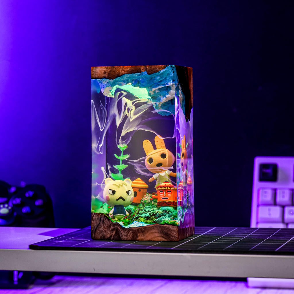 Games and Movies Blind Box Lamp 22 Custom Animal Crossing Resin Night Light