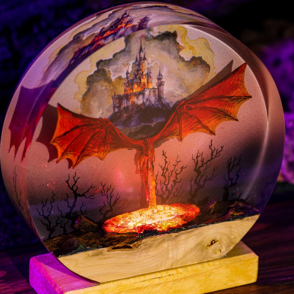 Dracarys House of the Dragon Night Lamp 2 Dracarys House of the Dragon Night Lamp