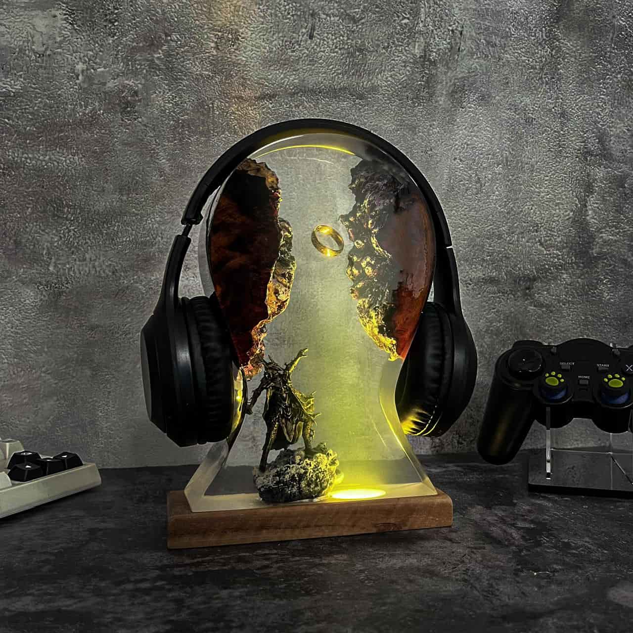 Lord Of The Ring Headphone Stand Lord of the ring headphone stand