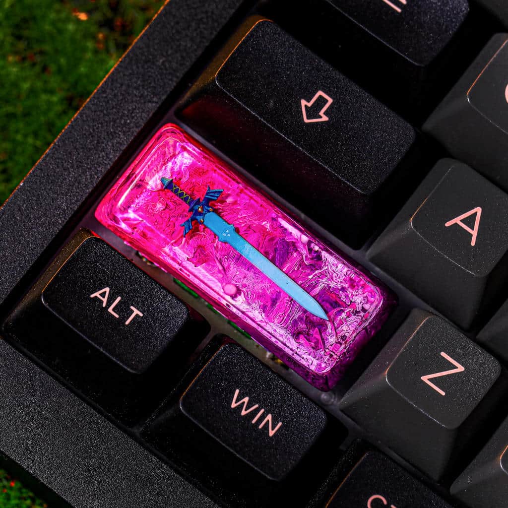 Master Sword The Legend of Zelda Shift Keycap - Hirosart