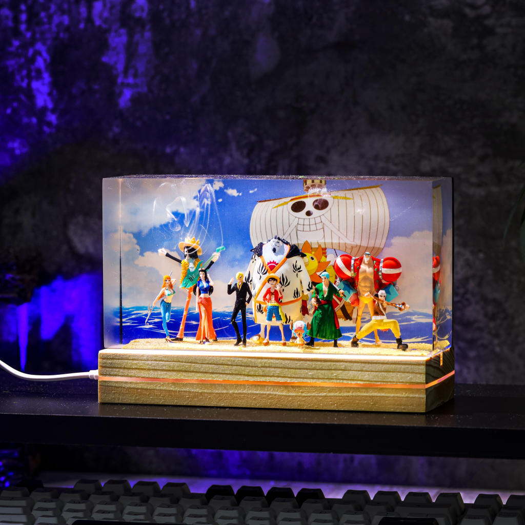 最安値未開封ONE PIECE　海外限定　　ベポ　ナイトライト One Piece Night Light Luffy Zoro Nami Sanji Chopper Figure Lamp