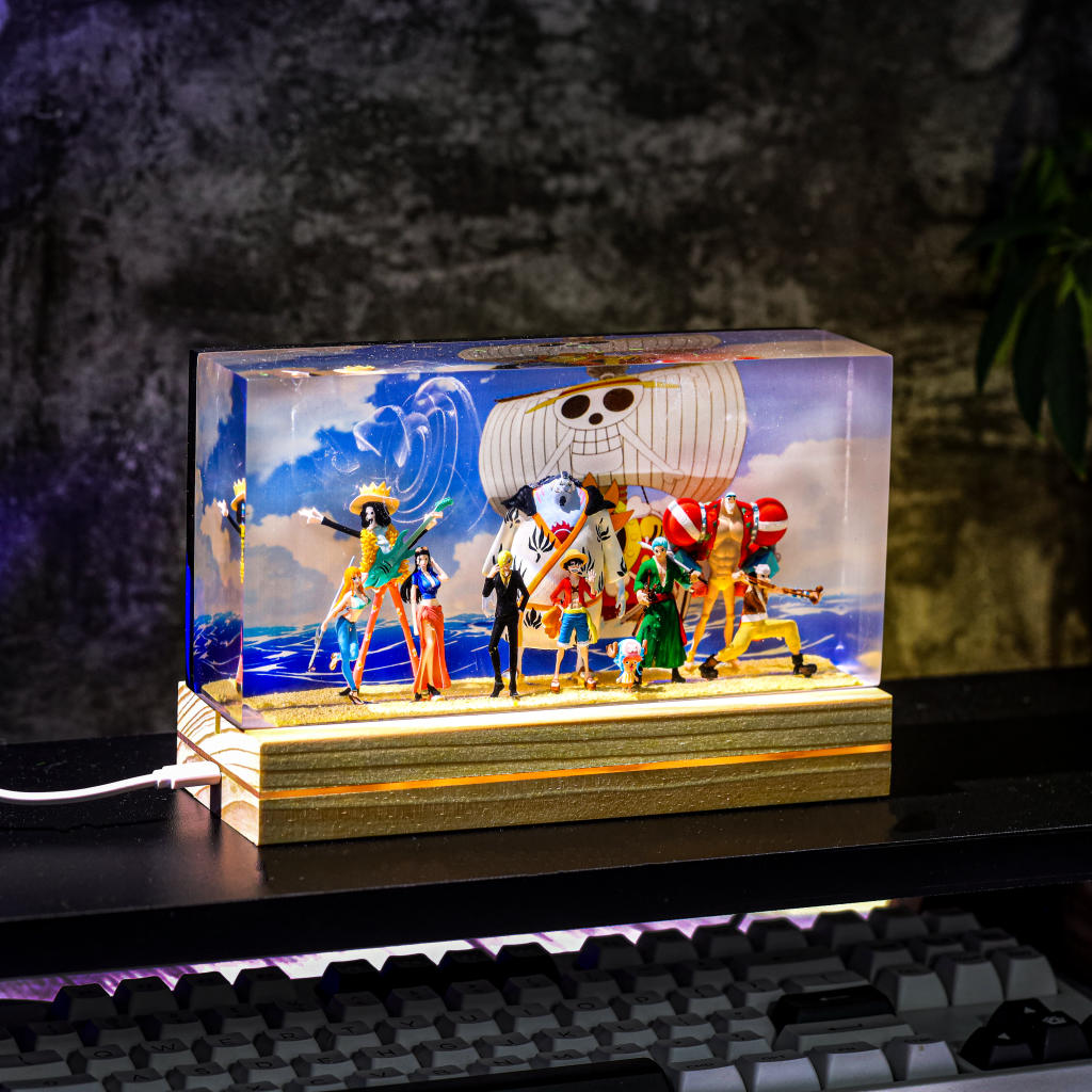 One Piece Straw Hat Pirates Night Lamp - Hirosart