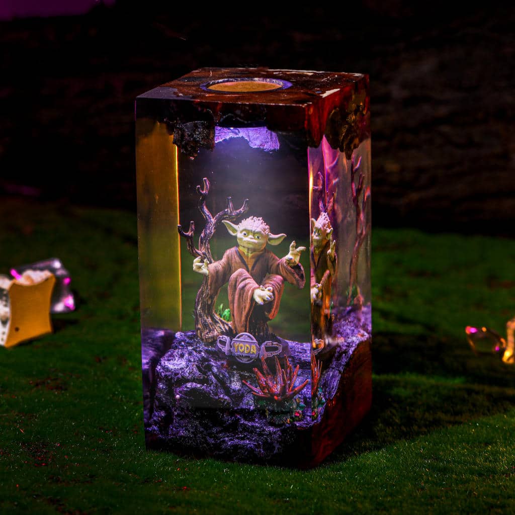 Star War Yoda Resin Night Light 9 Star War Yoda Resin Night Light