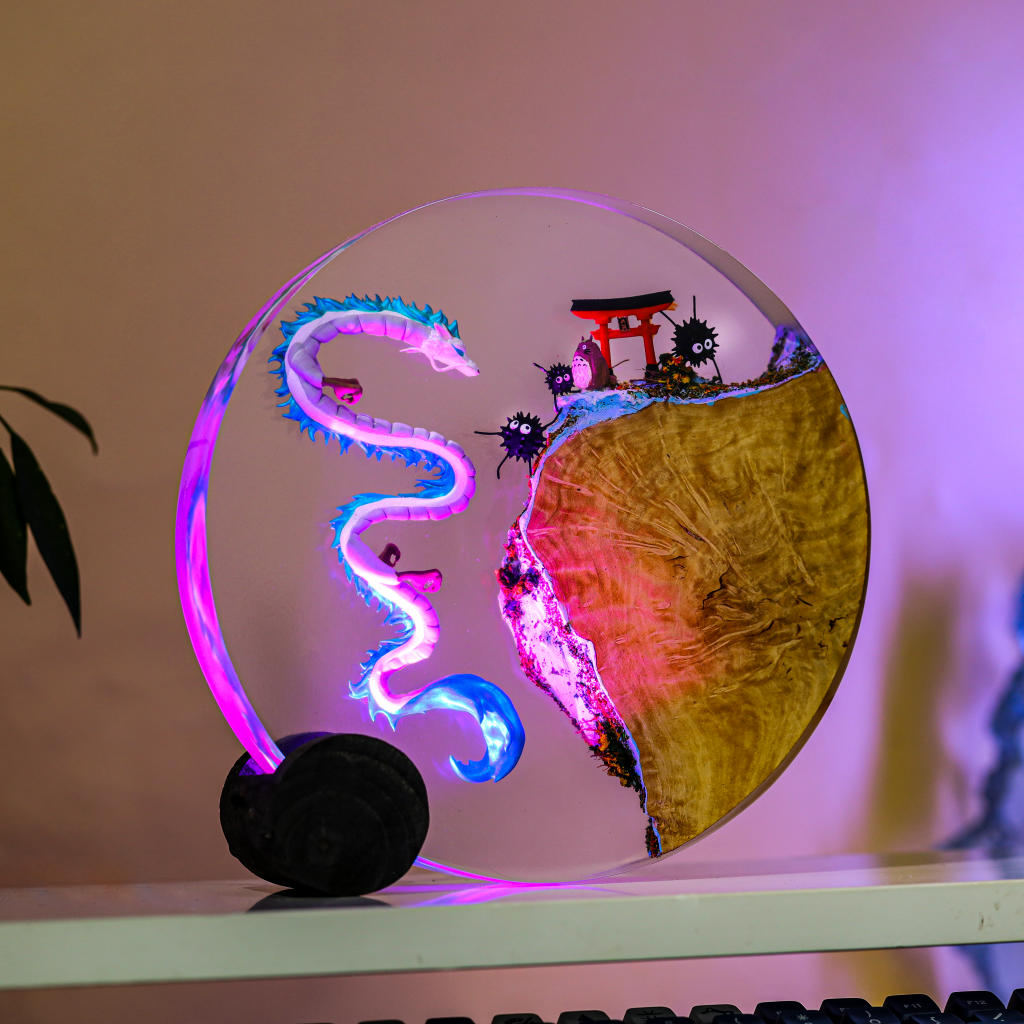 Haku and Totoro Night Light Ver 2 10 Haku and Totoro Night Light Ver 2