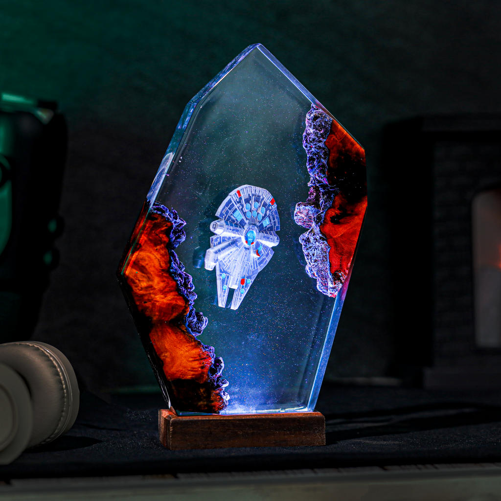 Millennium Falcon Spaceship Night Light Ver 2 10 Millennium Falcon Spaceship Night Light Ver 2