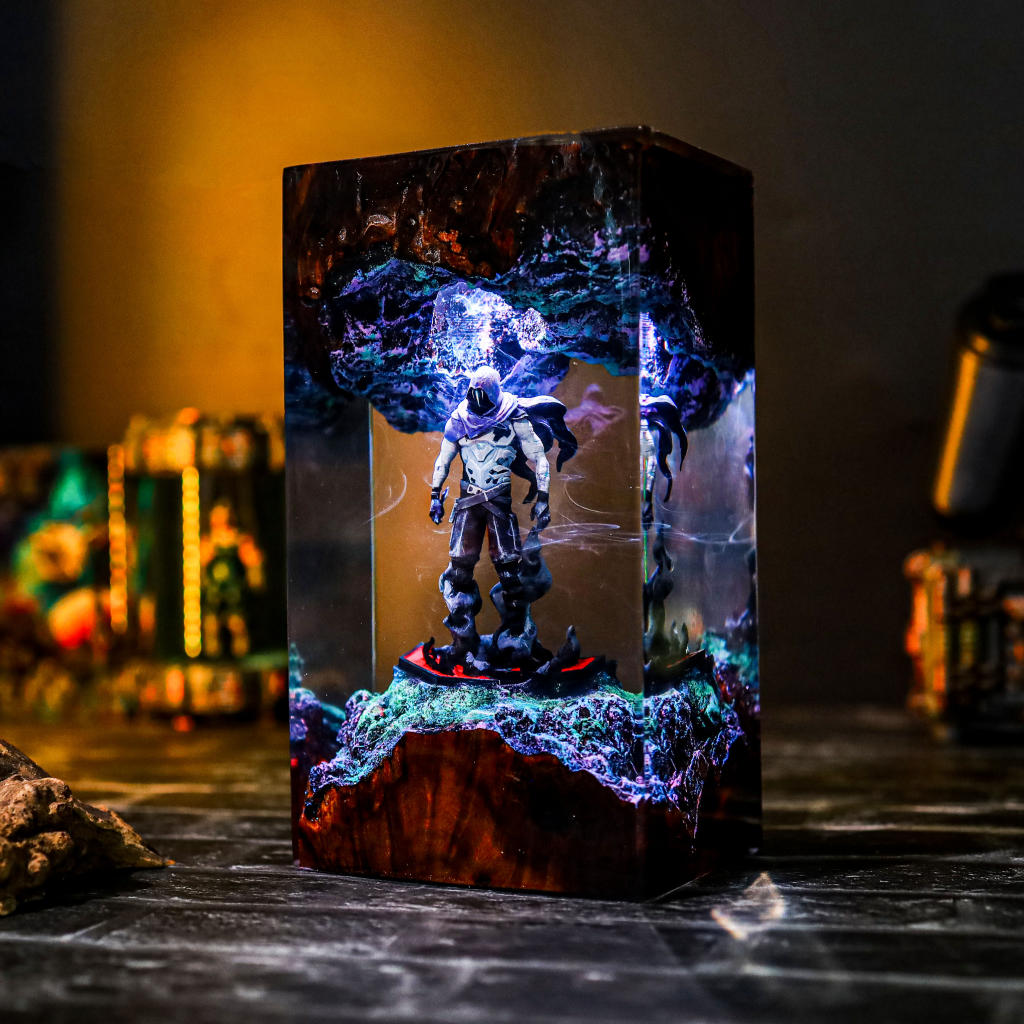 Omen Valorant Epoxy Night Light 1 Omen valorant epoxy night light
