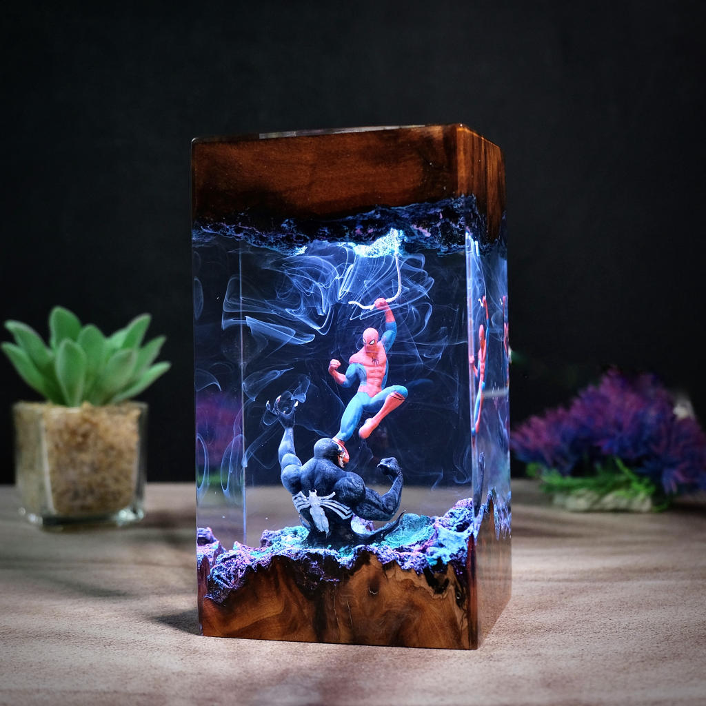 Spider-Man Vs Venom Night Light Spider-man vs venom night light