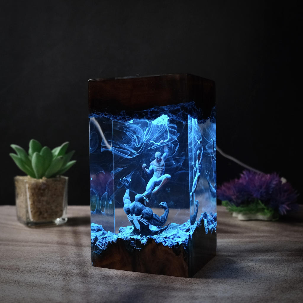 Spider-Man Vs Venom Night Light Spider-man vs venom night light