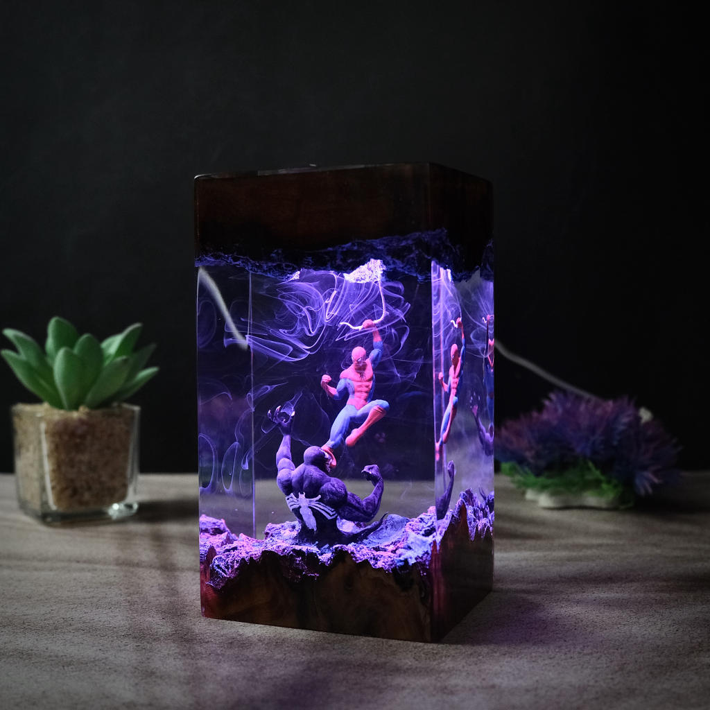 Spider-Man Vs Venom Night Light Spider-man vs venom night light