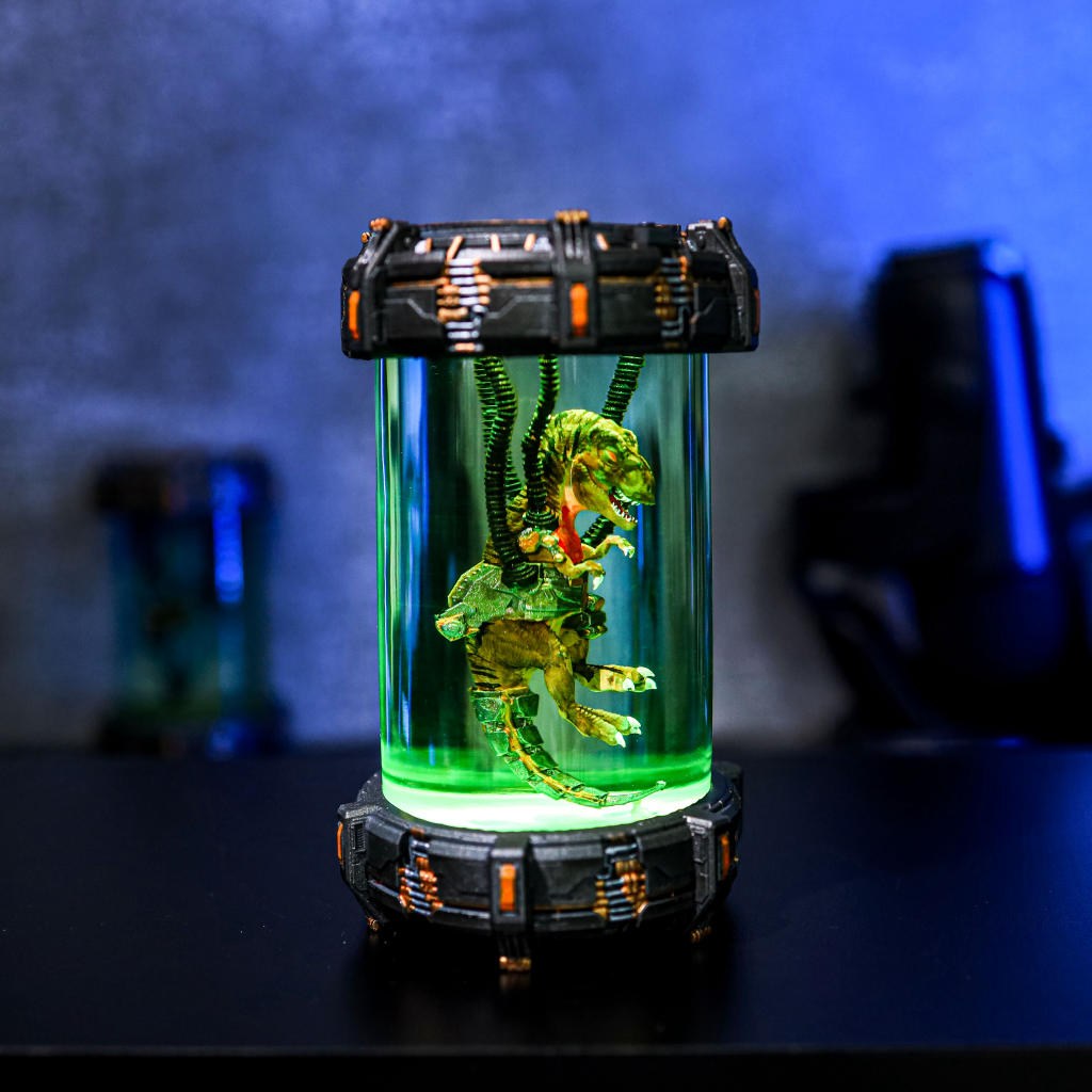 T-Rex Dinosaur Incubator Lamp 10 T-Rex Dinosaur Resin Lamp