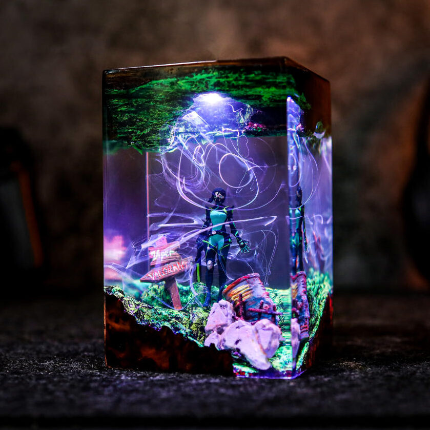 Games and Movies Blind Box Lamp 9 Valorant Viper Night Light