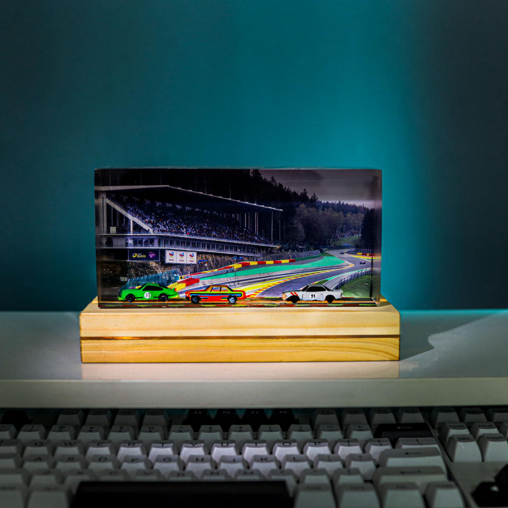 Car Racing Diorama Night Lamp 9 Car Racing Diorama Night Lamp