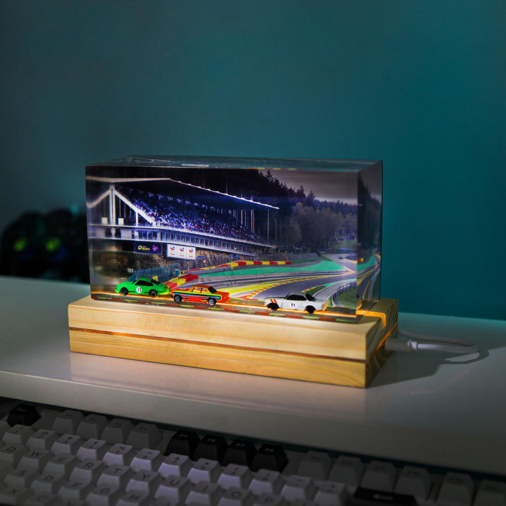 Car Racing Diorama Night Lamp 7 Car Racing Diorama Night Lamp