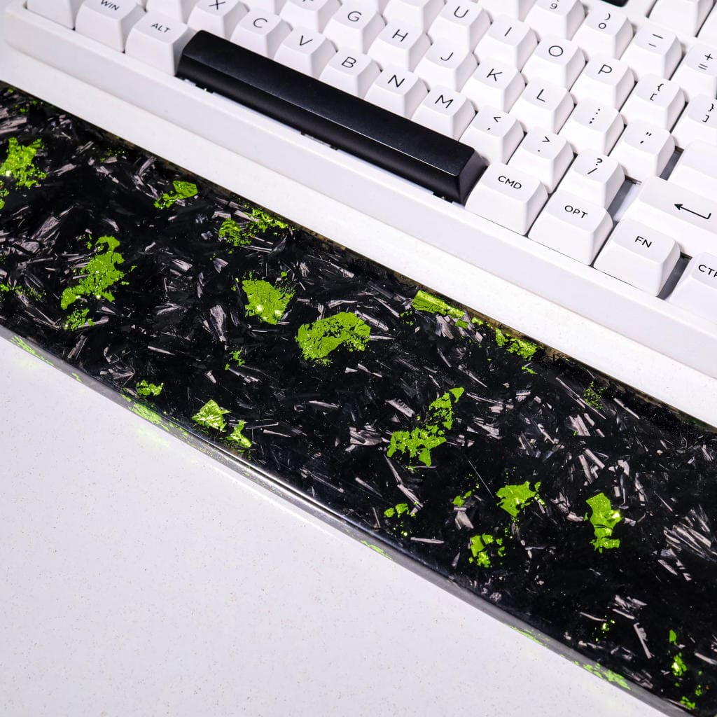 Green Marble Resin Wrist Rest 16 Green Marble Resin Wrist Rest