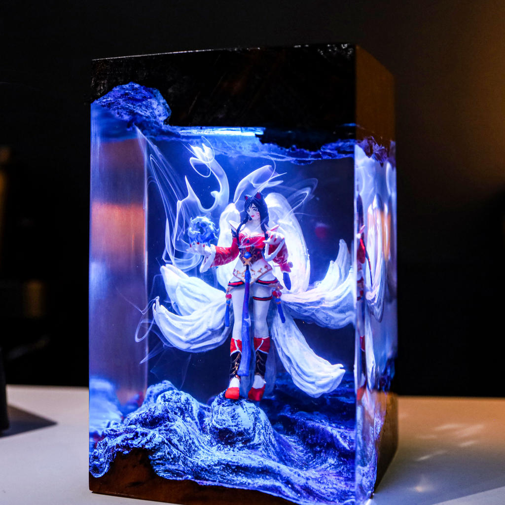 League Of Legends Ahri Epoxy Lamp League of legends ahri epoxy lamp