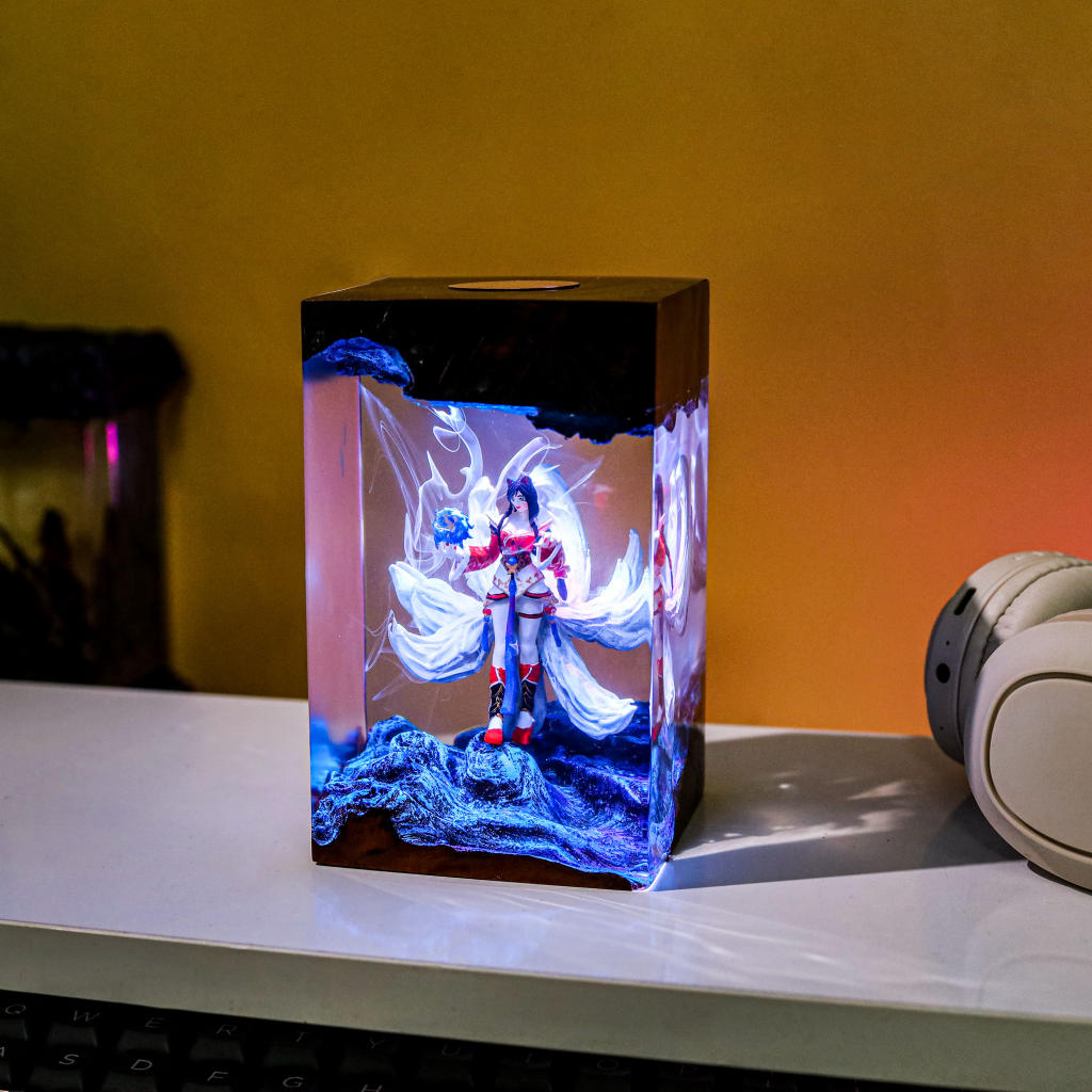 League of Legends Ahri Epoxy Lamp 12 League of Legends Ahri Epoxy Lamp