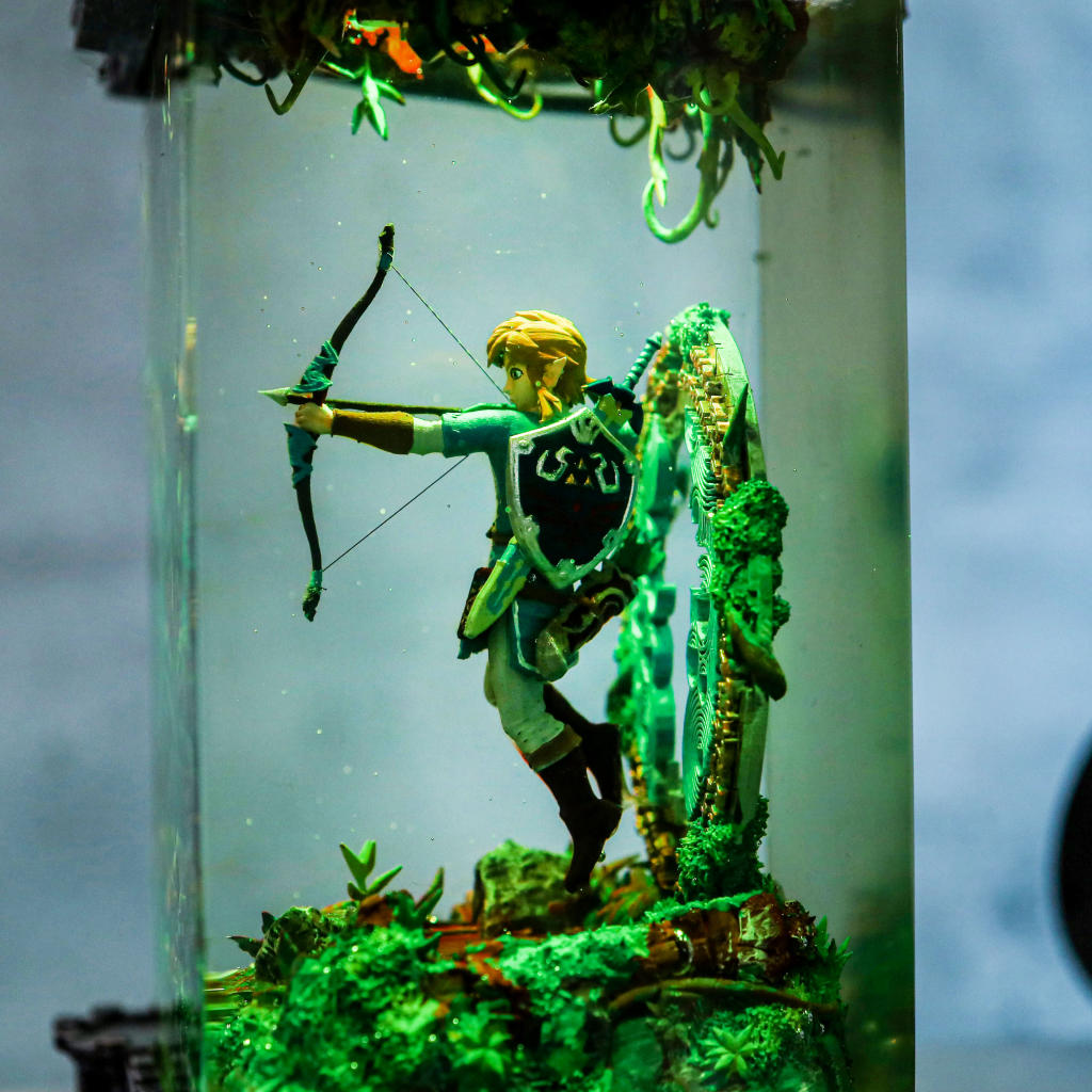 The Legend of Zelda Link Archer Amiibo Lamp - Hirosart