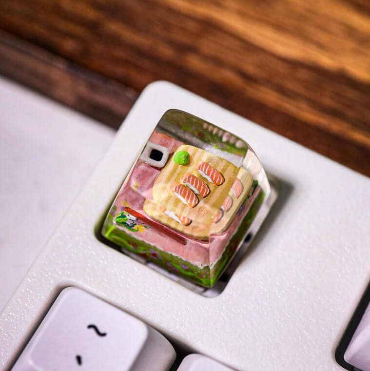Blind Box Keycaps 12 Sushi Artisan Keycap