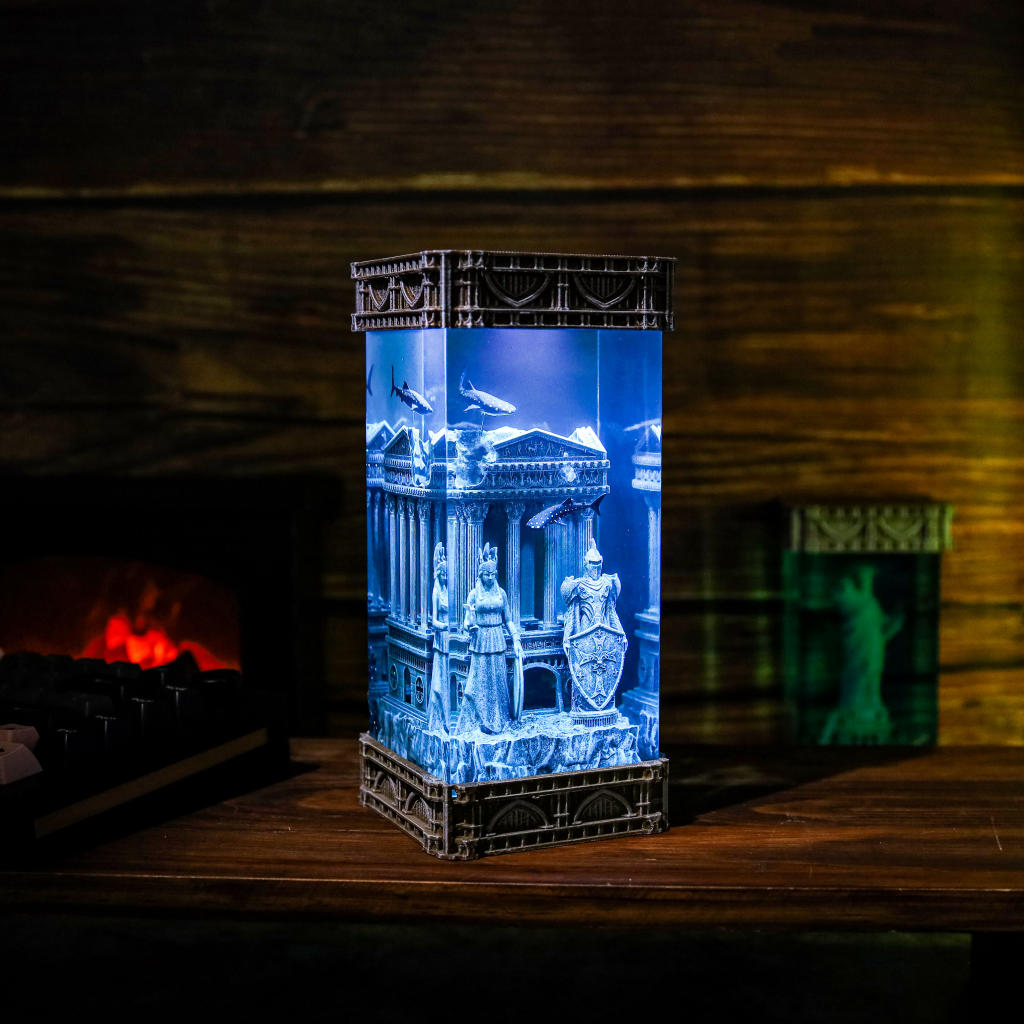Ancient Greek Temples Night Lamp 12 Ancient Greek Temples Night Lamp