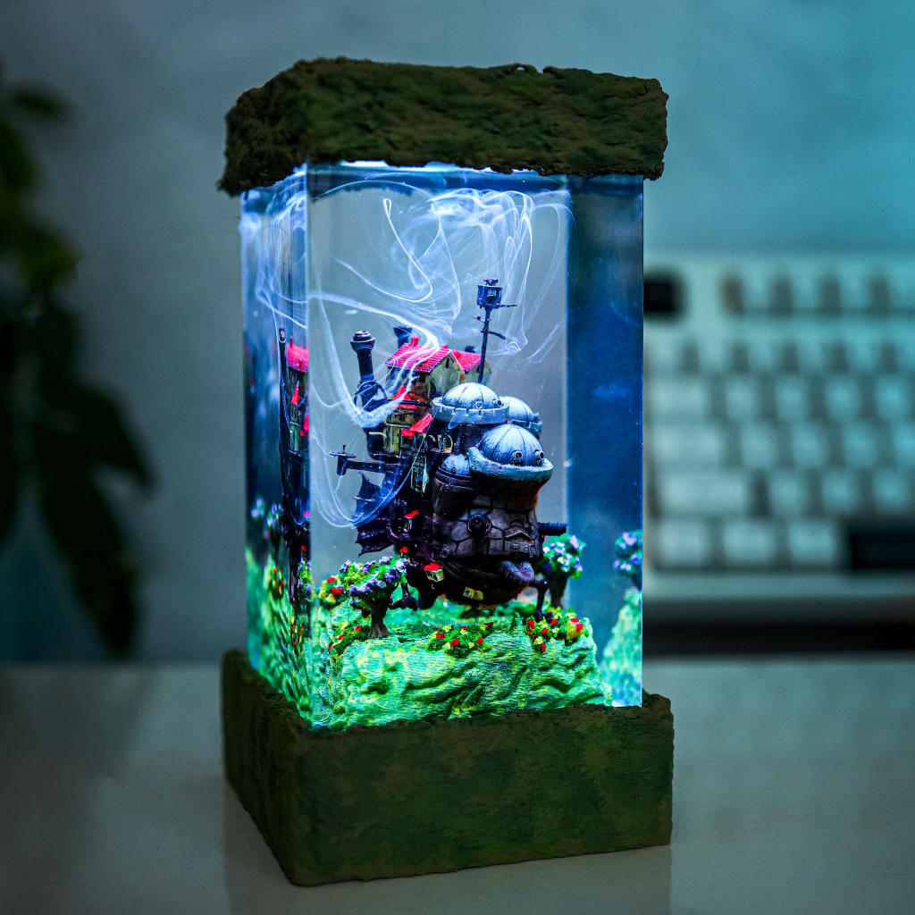 Howl's Moving Castle Night Light 13 Howl's Moving Castle Night Light