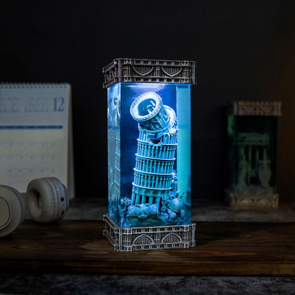 Leaning Tower of Pisa Night Light 13 Leaning Tower of Pisa Night Light