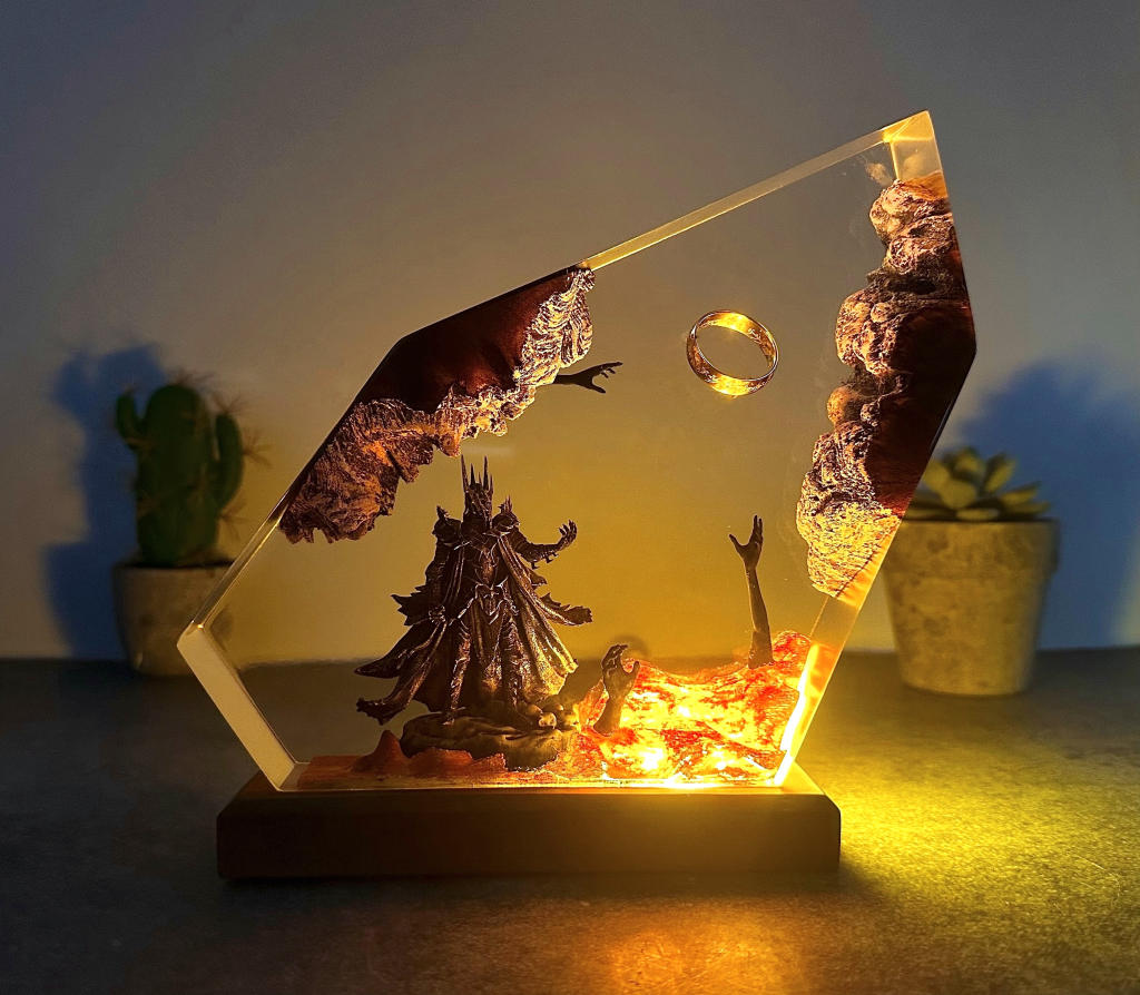 Lord of the Rings Dark Lord Night Lamp - Hirosart