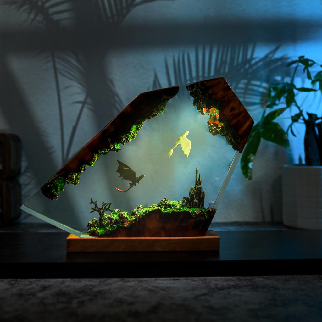 Games and Movies Blind Box Lamp 32 Flying Toothless and Light Fury Lamp