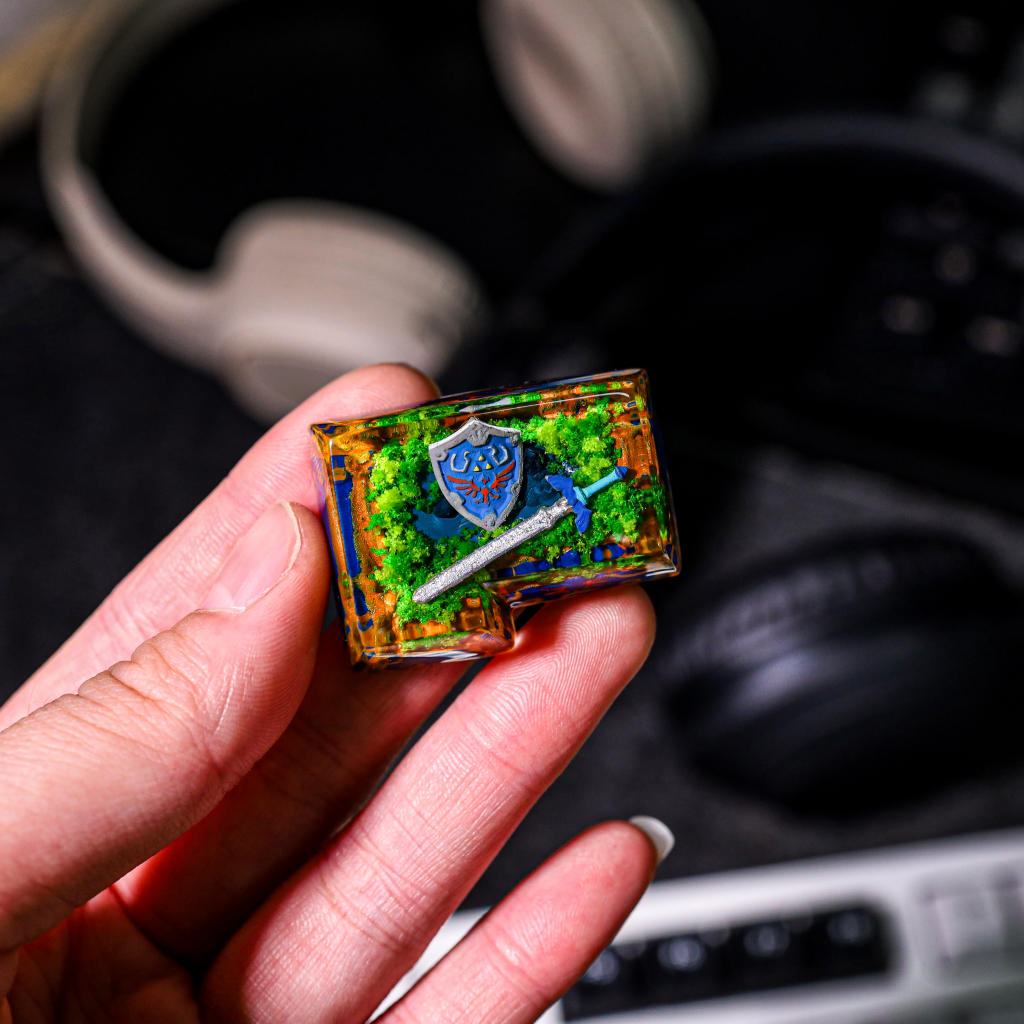The Legend of Zelda ISO Enter Keycap 26 The Legend of Zelda ISO Enter Keycap