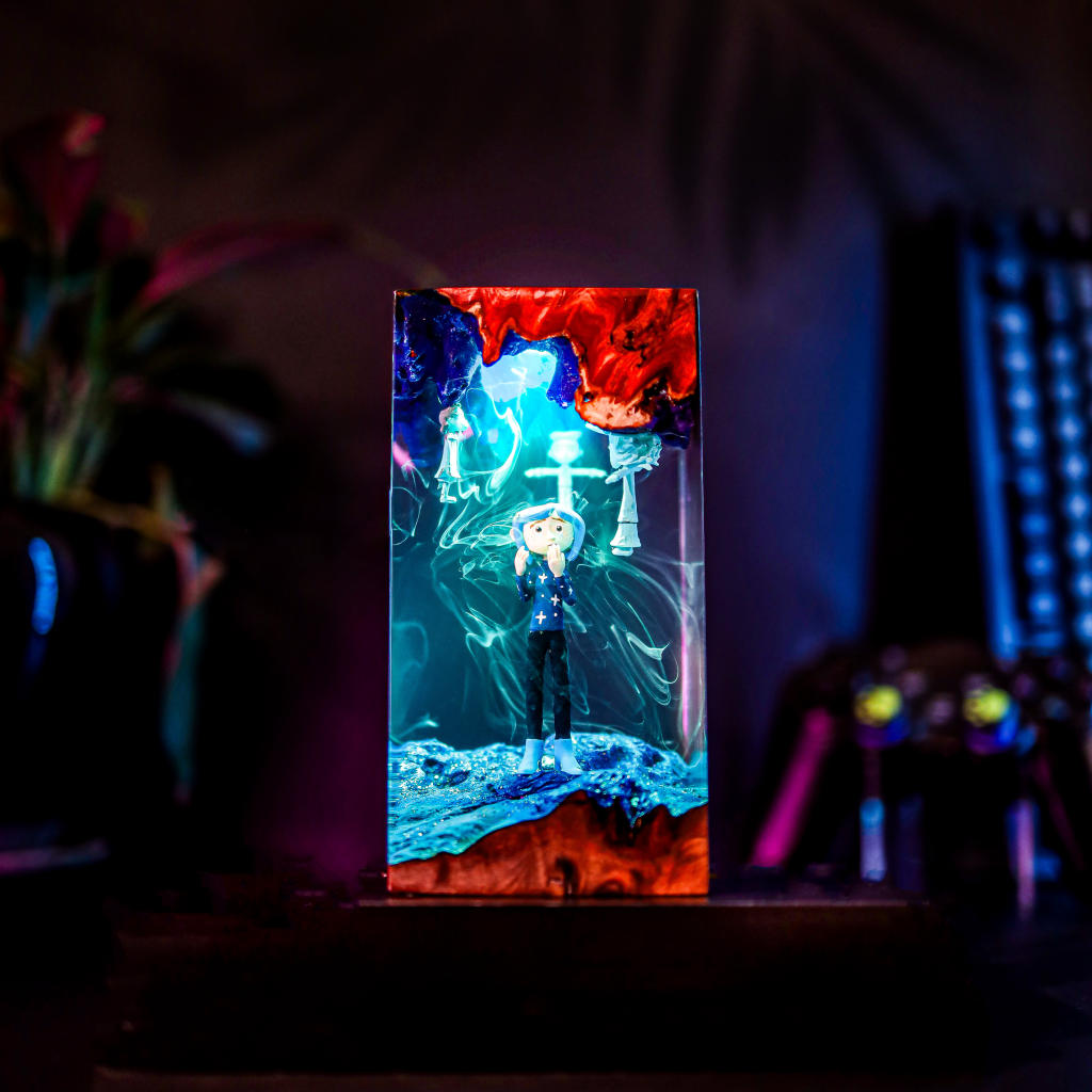 Coraline Epoxy Night Light 14 Coraline Epoxy Night Light