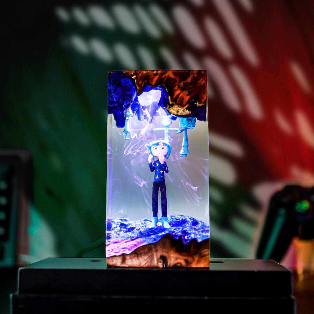 Coraline Epoxy Night Light 21 Coraline Collectible Light