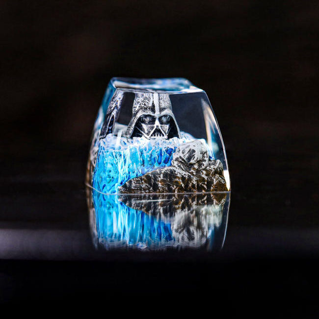 Darth Vader Helmet Artisan Keycap Darth vader helmet artisan keycap