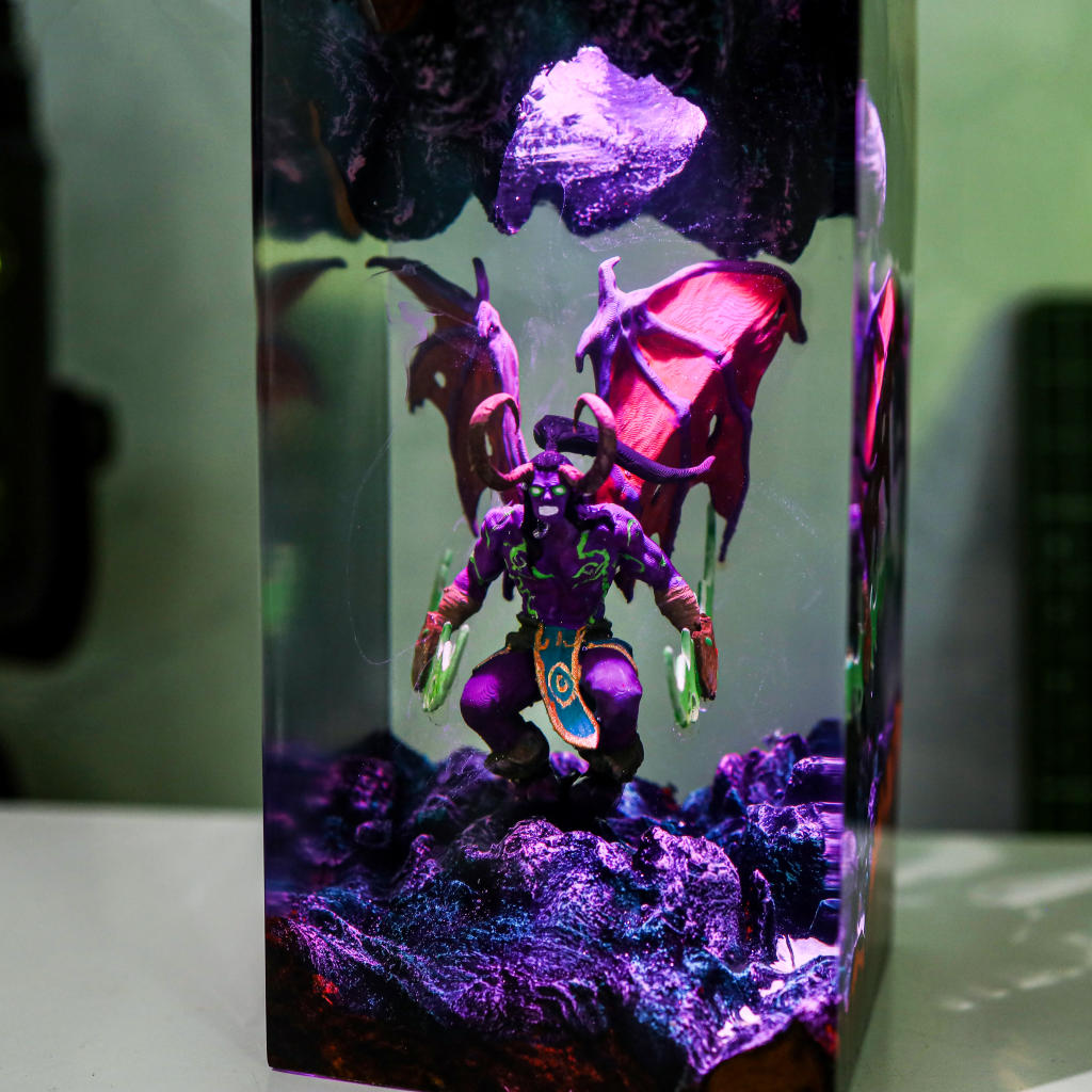 Illidan Stormrage Warcraft Night Light 9 Illidan Stormrage Warcraft Night Light
