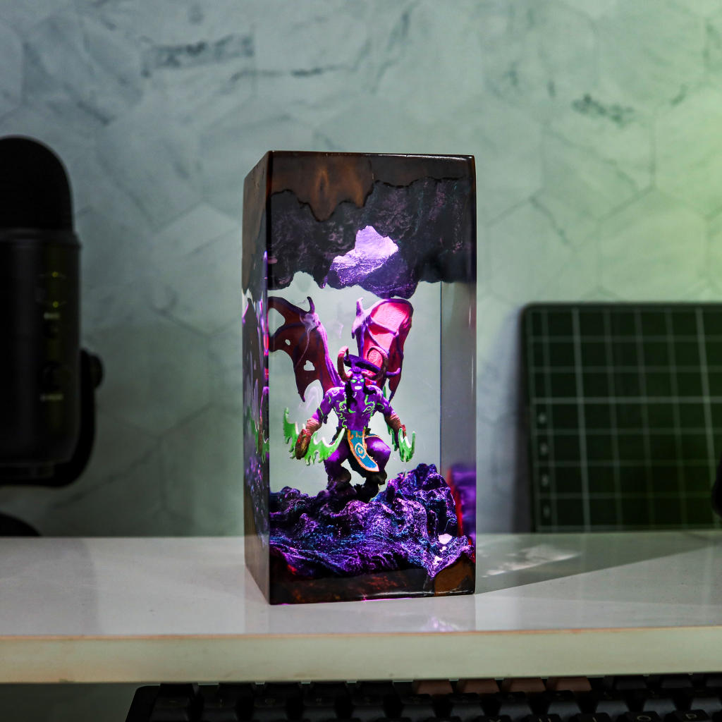 Illidan Stormrage Warcraft Night Light 3 4. Illidan Stormrage Warcraft Night Light
