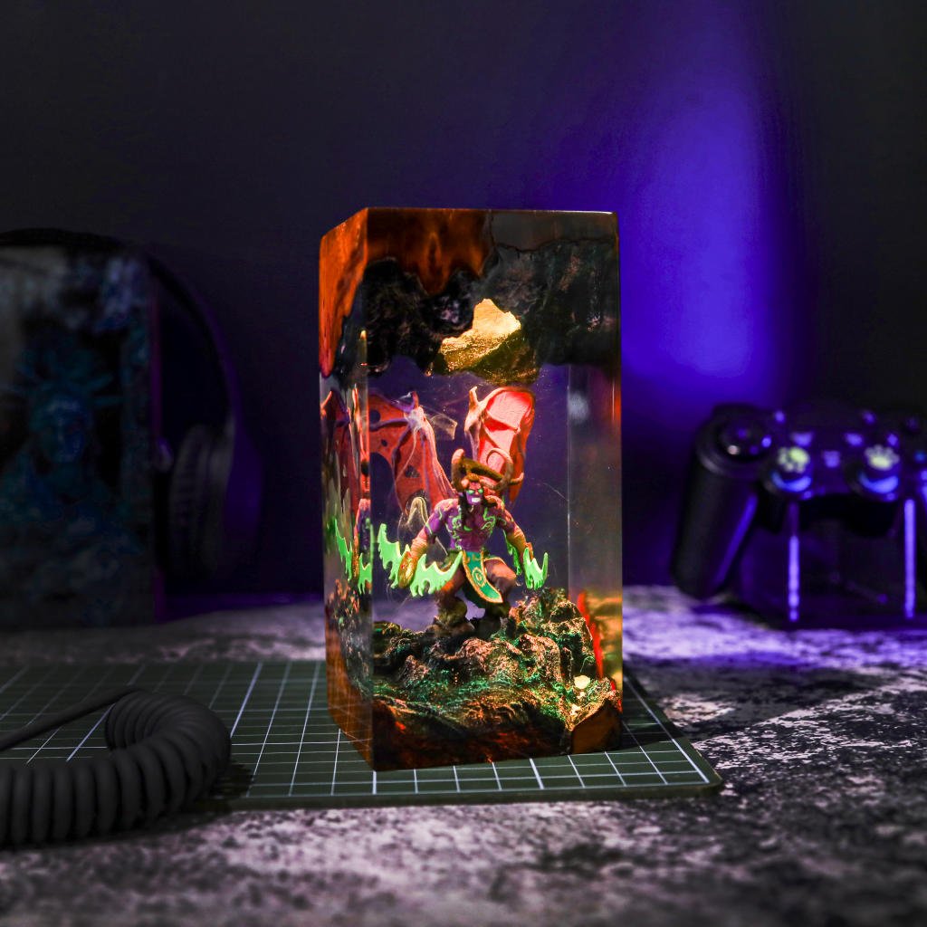 Illidan Stormrage Warcraft Night Light 6 Illidan Stormrage Warcraft Night Light