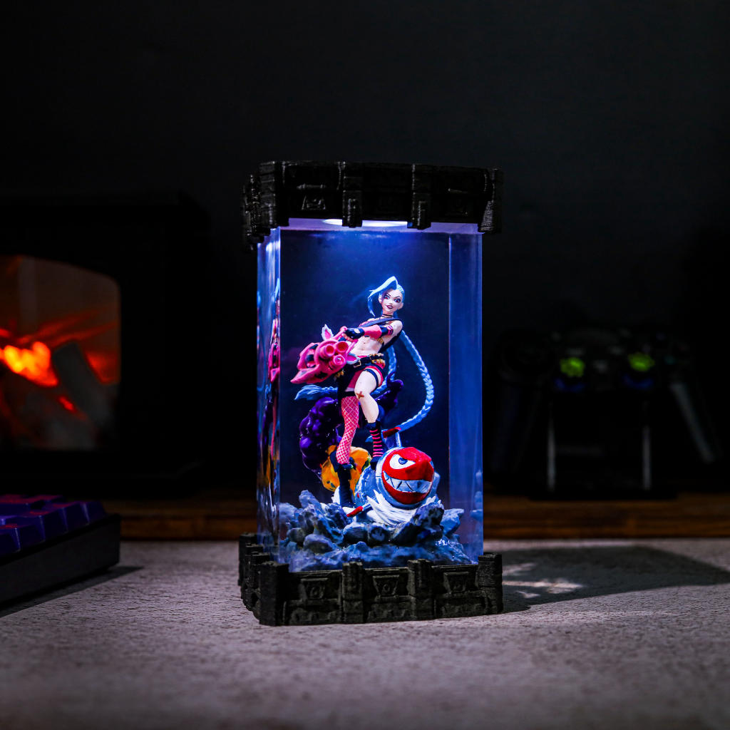 Jinx Arcane Night Lamp - Hirosart
