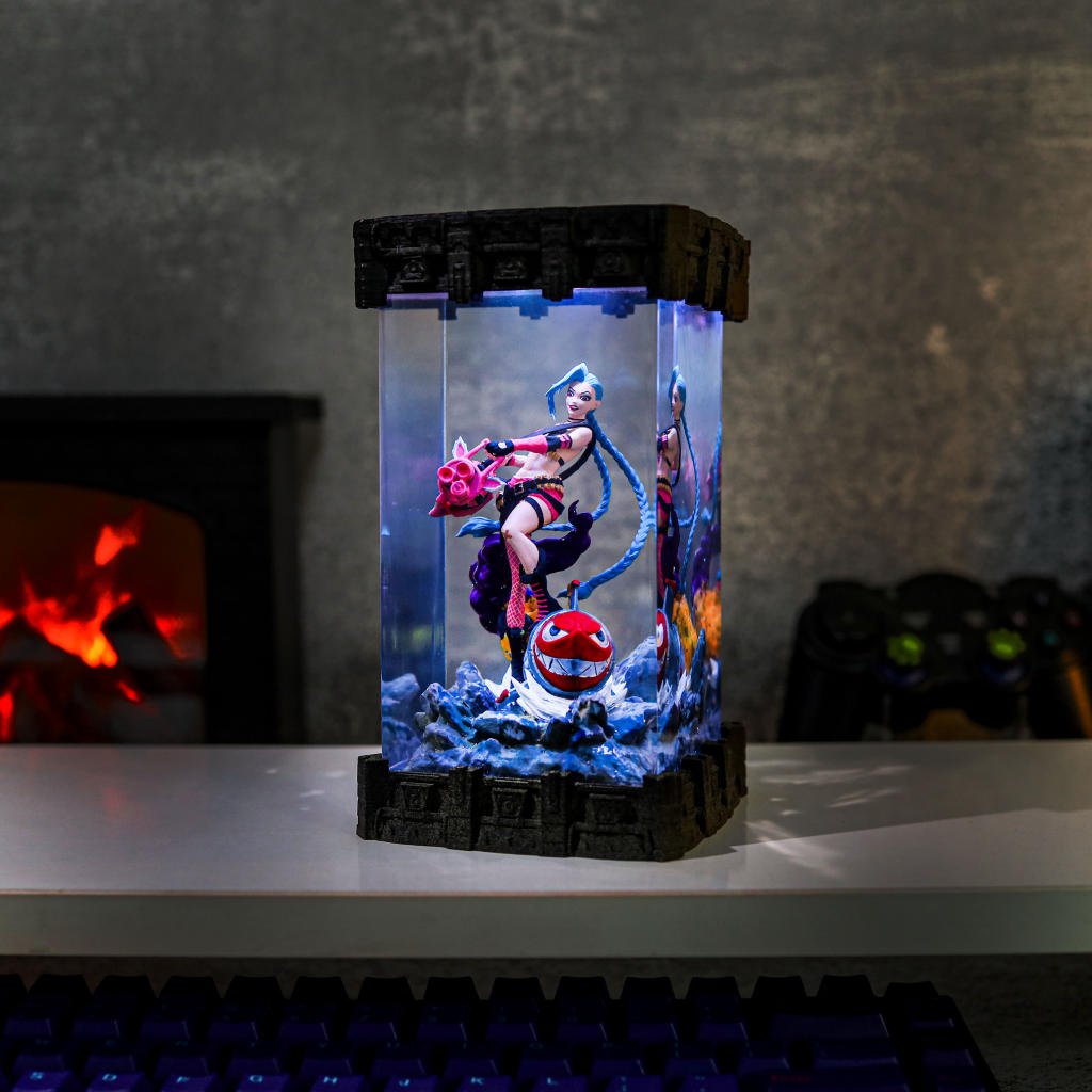 Jinx Arcane Night Lamp - Hirosart