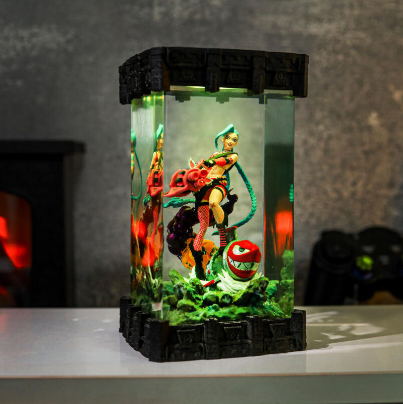 Jinx Arcane Night Lamp - Hirosart