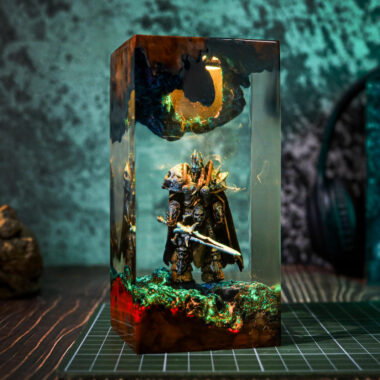 Lich King Warcraft Night Light