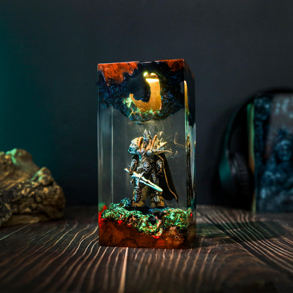 Games and Movies Blind Box Lamp 2 Lich King Warcraft Night Light