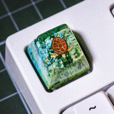 Sea Turtle Artisan Keycap