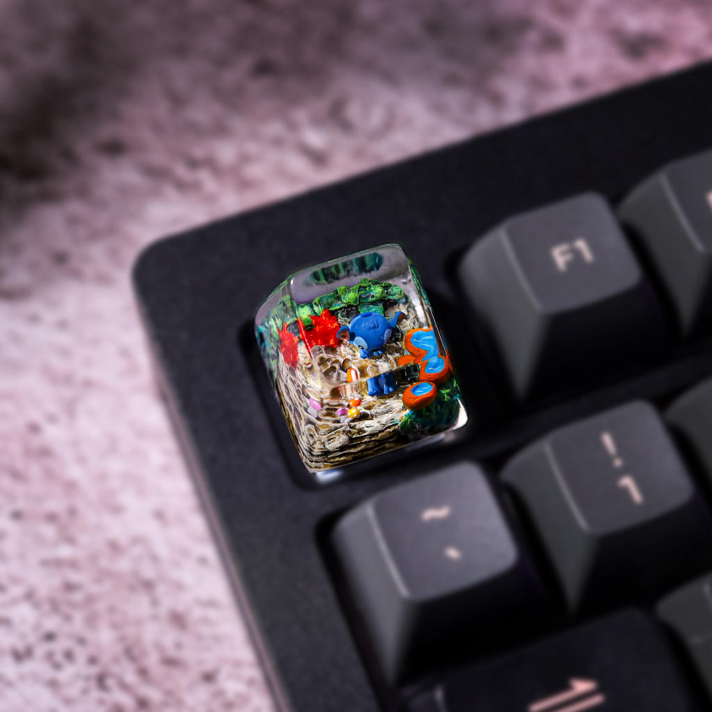 初一十五 cysm Keyby + BITE Artisan keycap